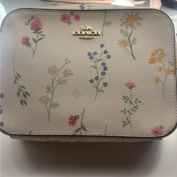 Coach Cream Floral Crossbody Bag - Picture 1 of 3